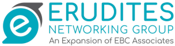 Blue and black business logo